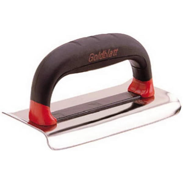 Goldblatt G06235 6 x 3.25 R in. x 0.37 L in. Heavy Duty Stainless Steel Edger GO573315 - main